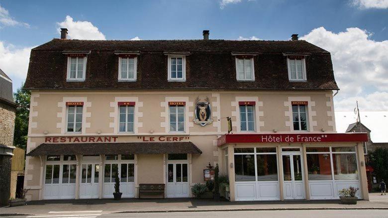 Logis Hotel De France Restaurant Grill Domfront  Exterior foto